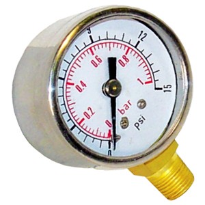 Указатель давления топлива Sytec (1-15 psi) 1/8NPT