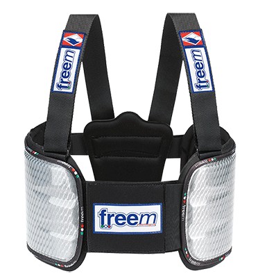 Защита ребер для картинга Freem (77-86см.), алюминевая детская р-р.0