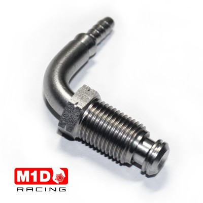 S445-9031СSW фитинг (папа) 90° 10х1 convex под завальцовку повортн. (нерж.сталь)