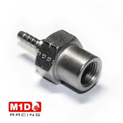 S6001-31CMN фитинг (мама) 00° 10x1 concave под завальцовку (нерж.сталь) BMW