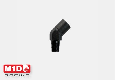 Адаптер 45* (папа-мама) 1/8NPT (папа) х 1/8NPT (мама) (Alu)