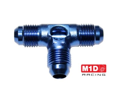 Тройник AN6 (папа-папа-папа) под датчик 1/8NPT (Alu)