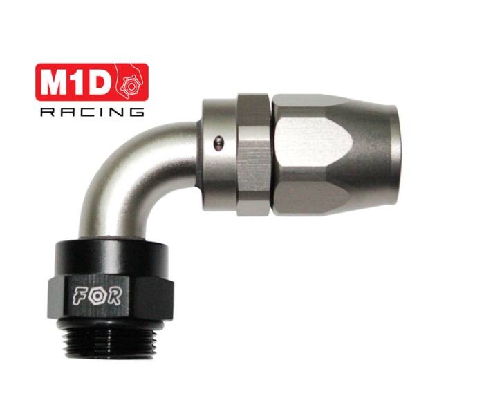 Адаптер 90* (папа M22 x1,5) для маслокулера Setrab с уплотнением O-Ring , под шланг AN6