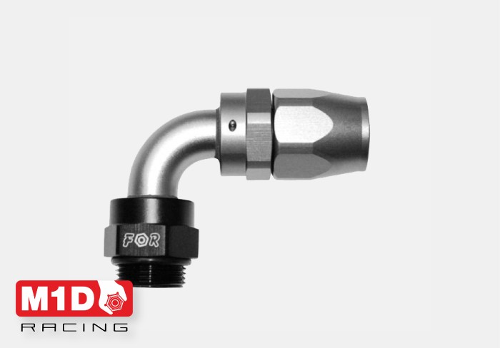 Адаптер 90* (папа M22 x1,5) для маслокулера Setrab с уплотнением O-Ring , под шланг AN6