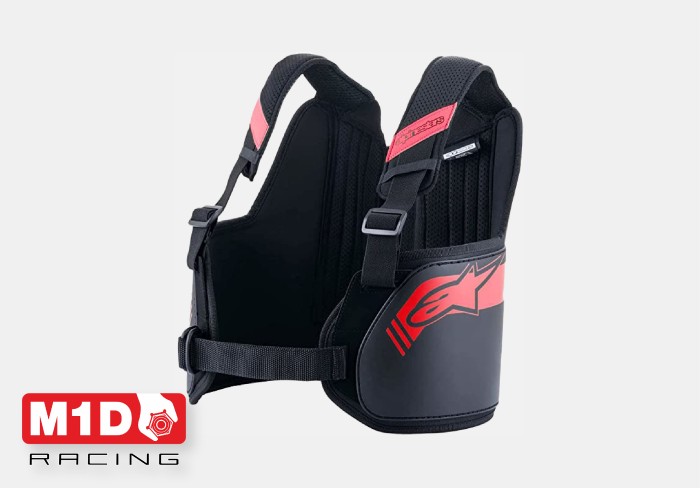 Защита ребер для картинга детская Alpinestars BIONIC RIB (56-82cm) р-р.OS красн.