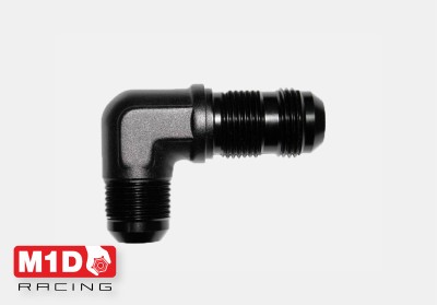 Адаптер проходной 90* (папа-папа) AN4 (Alu)