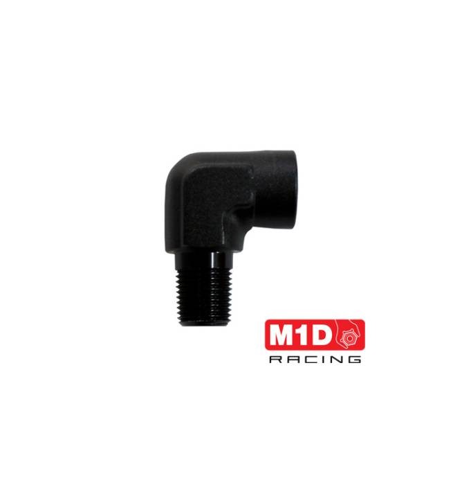 Адаптер 90* (папа-мама) 1/8NPT (папа) х 1/8NPT (мама) (Alu)