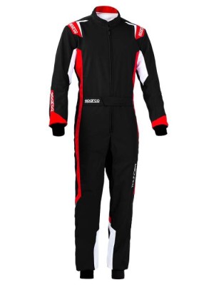 Sparco комбинезон детский для картинга THUNDER чёрный/красный р-р. 130