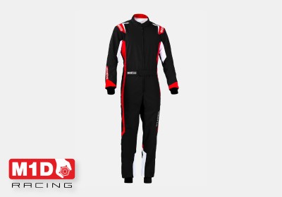 Sparco комбинезон детский для картинга THUNDER чёрный/красный р-р. 130