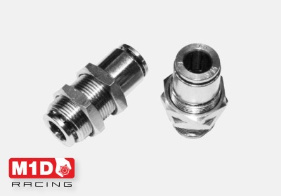 Фитинг 8мм. цанговый проходной через кузов