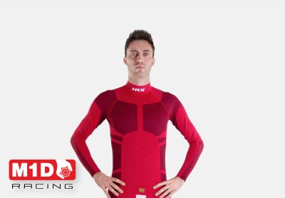 Водолазка огнеупорная HRX ICON FIA 8856-2018 красная р-р XL/XXL