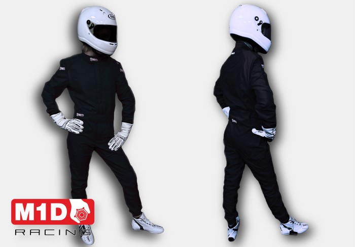 Freem комбинезон для картинга K24-001 чёрный р-р 48.