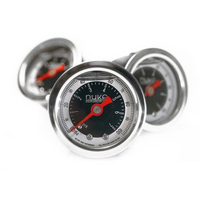 Манометр давления топлива Nuke Performance 7 BAR/100 PSI