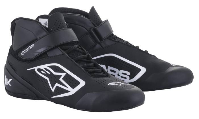 Ботинки для картинга Alpinestars TECH1-K V2 чёрный/белый р-р.36