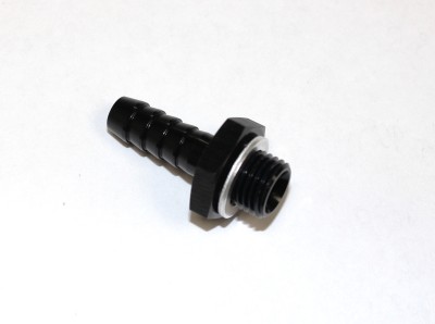 Адаптер 12x1,5 (папа) под шланг 8 мм. (Alu)