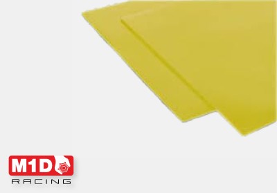 Материал для брызговиков Grayston 50 x 30 x 4mm. (жёлтый)