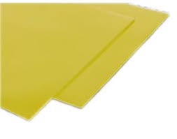 Материал для брызговиков Grayston 50 x 30 x 4mm. (жёлтый)