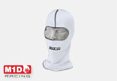 Подшлемник для картинга Sparco CIK открытый белый