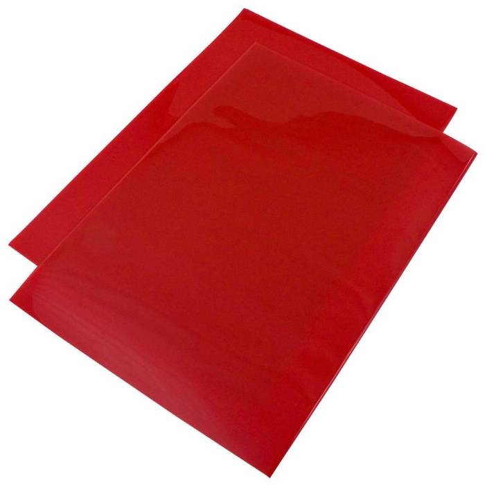 Материал для брызговиков Grayston 50 x 30 x 4mm. (красный)