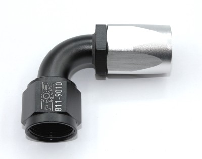 Фитинг AN10 (мама) 90° для шланга S700-10 (Alu)