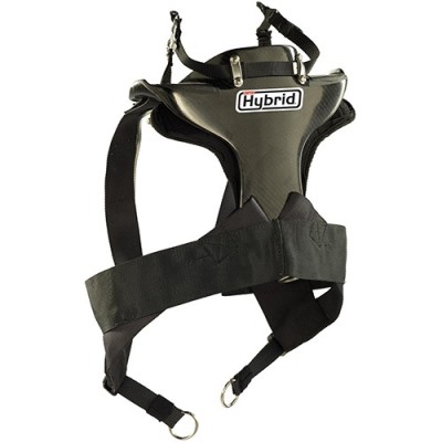 Защита шеи для автоспорта Simpson HYBRID Pro LITE (клипсы HANS) р-р S.