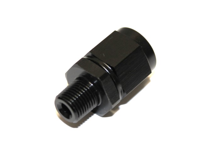 Адаптер 00* AN6 (мама) - 1/8NPT(папа) (Alu)