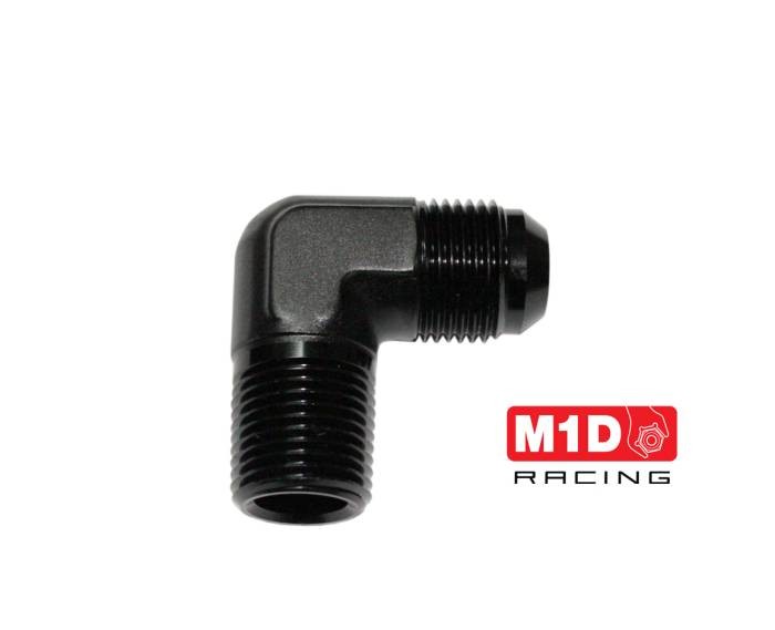 Адаптер 90* AN10 - 1/2NPT (Alu)