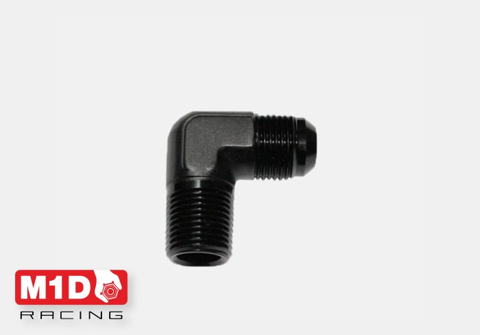 Адаптер 90* AN10 - 1/2NPT (Alu)