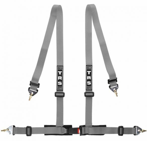 Ремень безопасности тюнинг TRS Clubman, 4 точки, ЕСЕ, серый