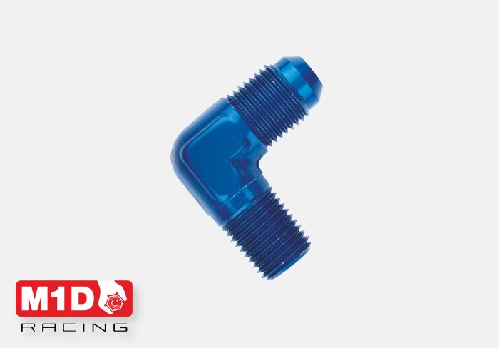 Goodridge 822-06-02D адаптер 90* AN6 -1/8x27NPT (Alu)