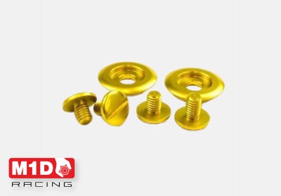 Комплект болтов для Arai CK-6 золотой