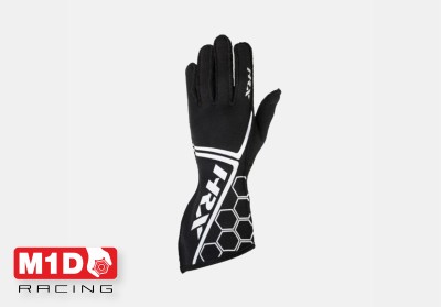 Перчатки для автоспорта FIA (2018) HRX огнеупорные, чёрные, р-р.11/L