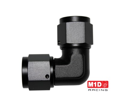 Адаптер 90° соединительный (мама-мама) AN4 (Alu)