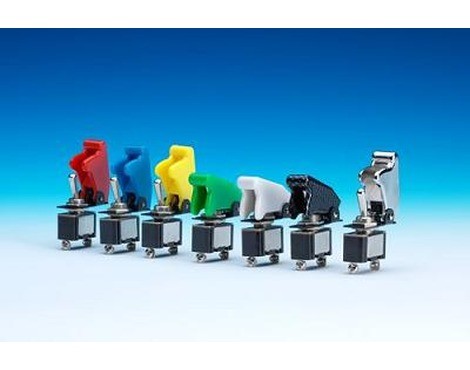 Grayston GE345B тумблер ON/OFF с голубой клавишей - 25amp