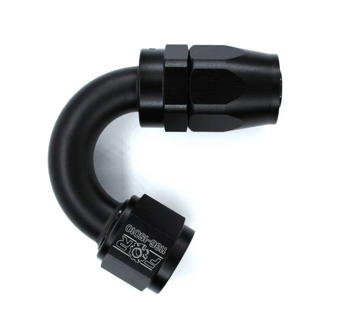 Фитинг AN10 (мама) 150* для шланга 200/210-10D (Alu)
