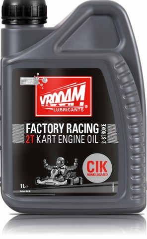 Масло моторное VROOAM Factory Racing 2T Kart Engine Oil 1L.