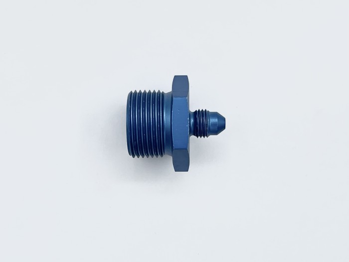 Krontec 919-22x1,5-03D адаптер 00° metric-JIC (Alu)