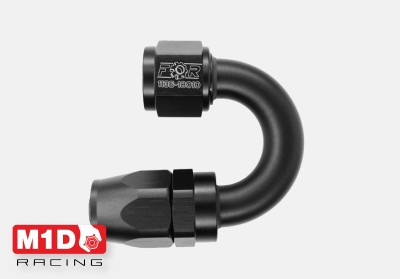 Фитинг AN10 (мама) 180* для шланга 200/210-10D (Alu)