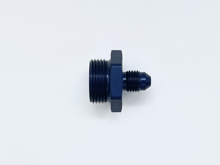 Krontec 919-22x1,5-04D адаптер 00° metric-JIC (Alu)