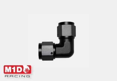 Адаптер 90* соединительный (мама-мама) AN6 (Alu)