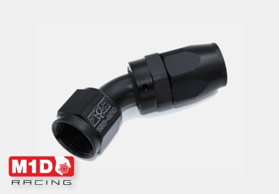 Фитинг AN10 (мама) 45* для шланга 200/210-10D (Alu)