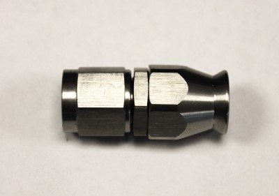 Фитинг AN6 (мама) 00° для тефлонового шланга PTFE 600-06 (нерж. сталь)