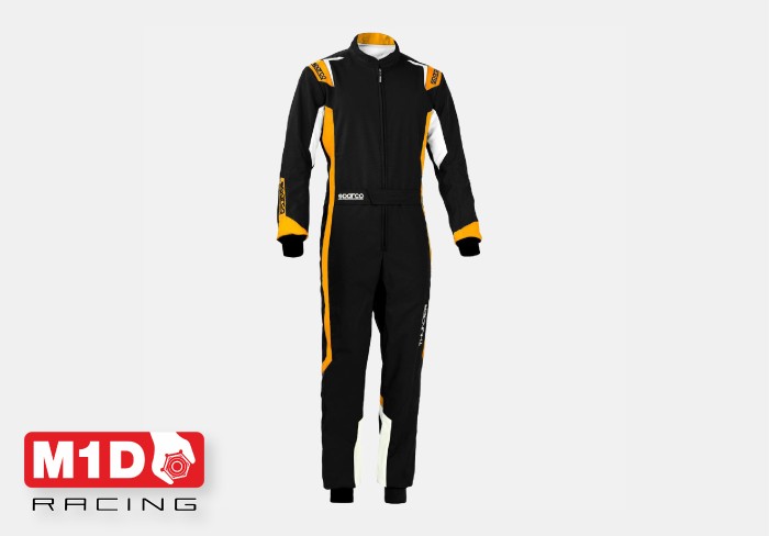 Sparco комбинезон для картинга THUNDER чёрный/оранжевый р-р. XS