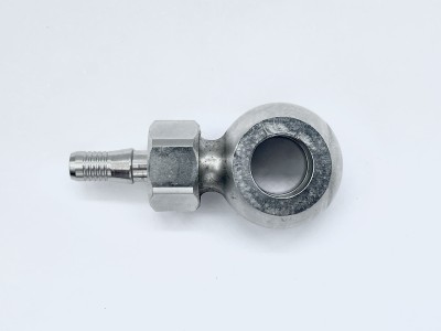 Krontec 776-12D-05SS банджо 00° под завальцовку 05D (Нерж.Сталь)