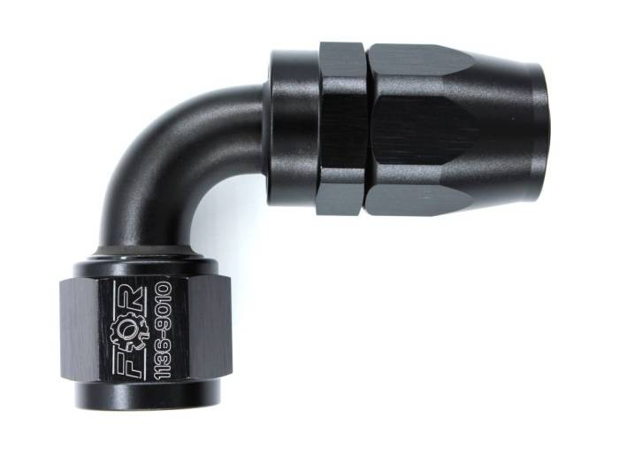 Фитинг AN10 (мама) 90* для шланга 200/210-10D (Alu)