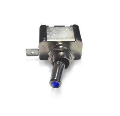 Grayston GE35LB тумблер ON/OFF с синим диодом, плоская клемма - 25amp