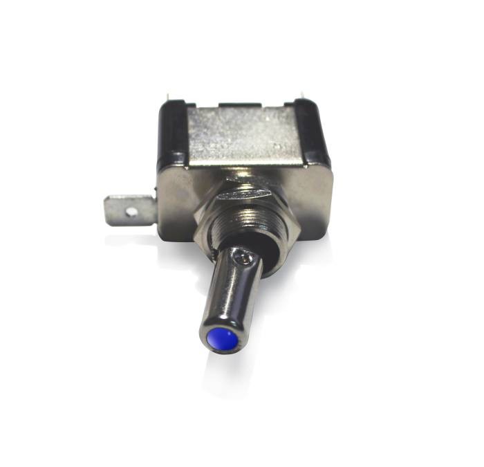 Grayston GE35LB тумблер ON/OFF с синим диодом, плоская клемма - 25amp