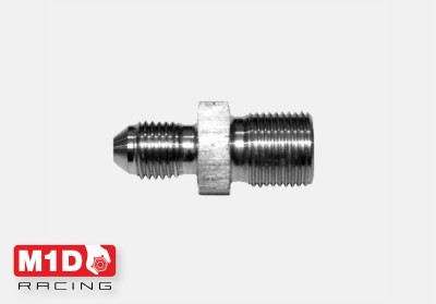 Адаптер тормозной (AN3) 3/8-24&quot; - М12 x 1,5 (внутрений конус) (нерж. сталь)