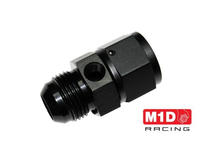 Адаптер AN10 (мама-папа) под датчик 1/8NPT (Alu)