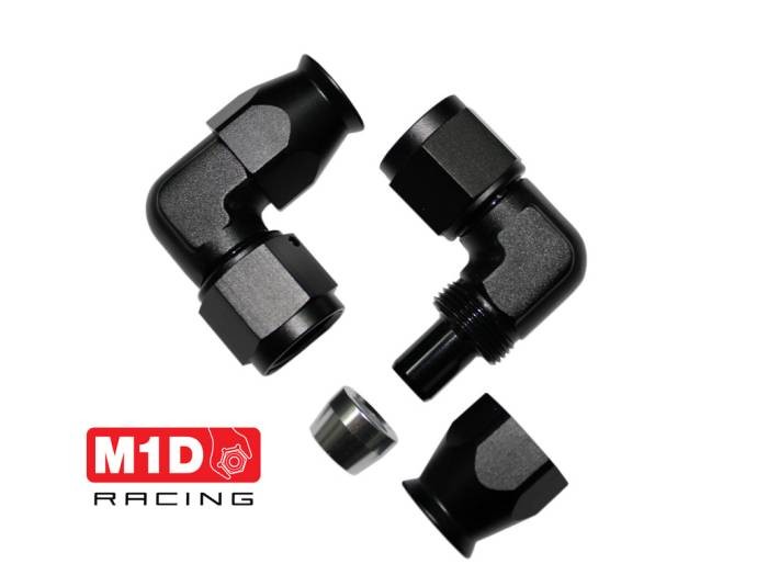 Фитинг AN8 (мама) 90* для тефлонового шланга PTFE 600-08